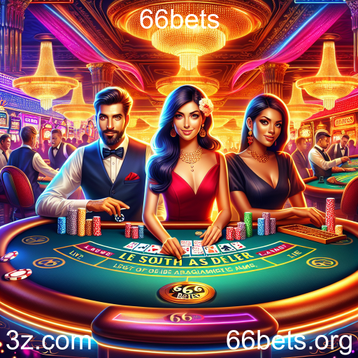 Experiência Imersiva nos Jogos Ao Vivo da 66bets